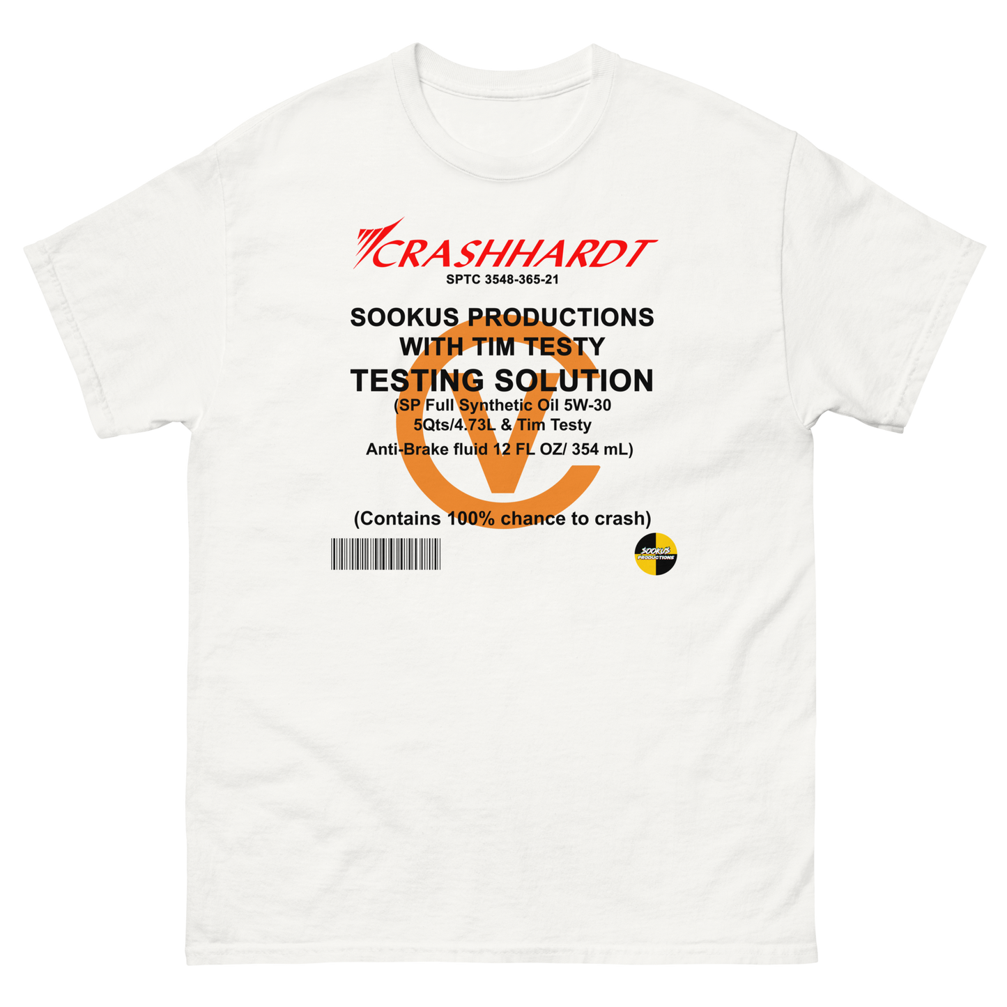 Crashhardt Tee (White)